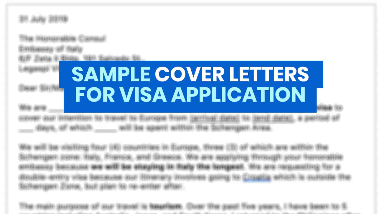 申请签证的求职信样本:韩国，申根，澳大利亚