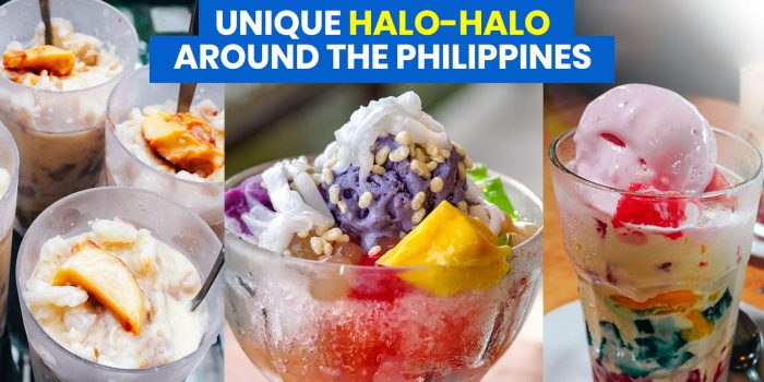 7独特HALO-HALO版本在菲律宾