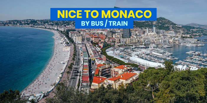 对摩纳哥的友善：乘火车，公共汽车或集体旅行？