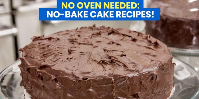10个免烤蛋糕食谱:不需要烤箱!