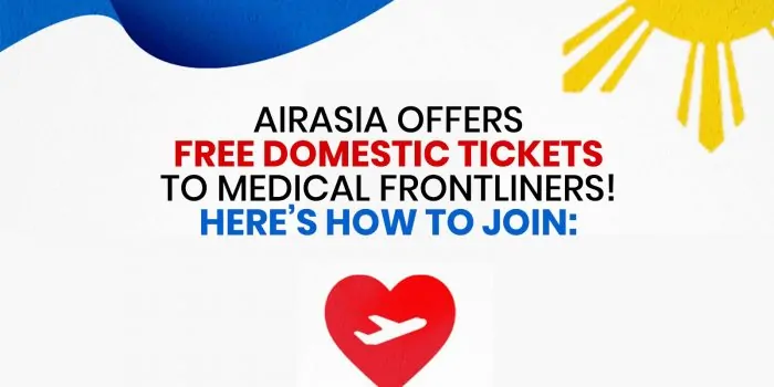 医疗前线的免费亚航机票:这里是如何加入!