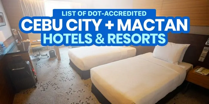 2022宿务市和MACTAN岛的dot认证酒店和度假村名单