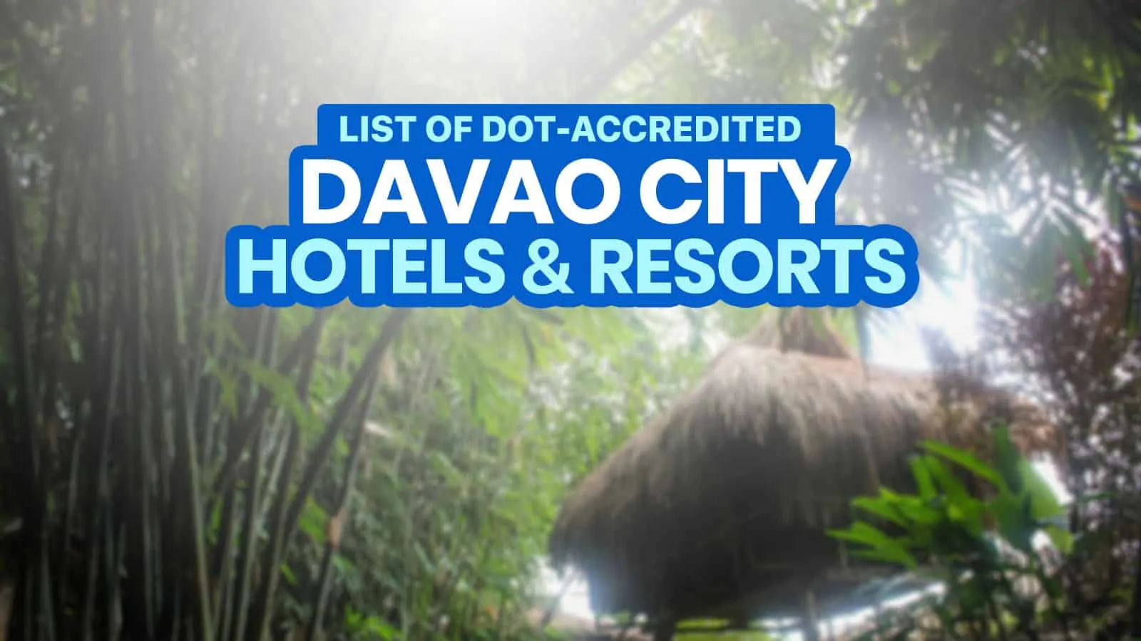 达沃市的dot认证酒店和度假村名单