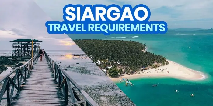 Siargao旅行要求和新的普通政策