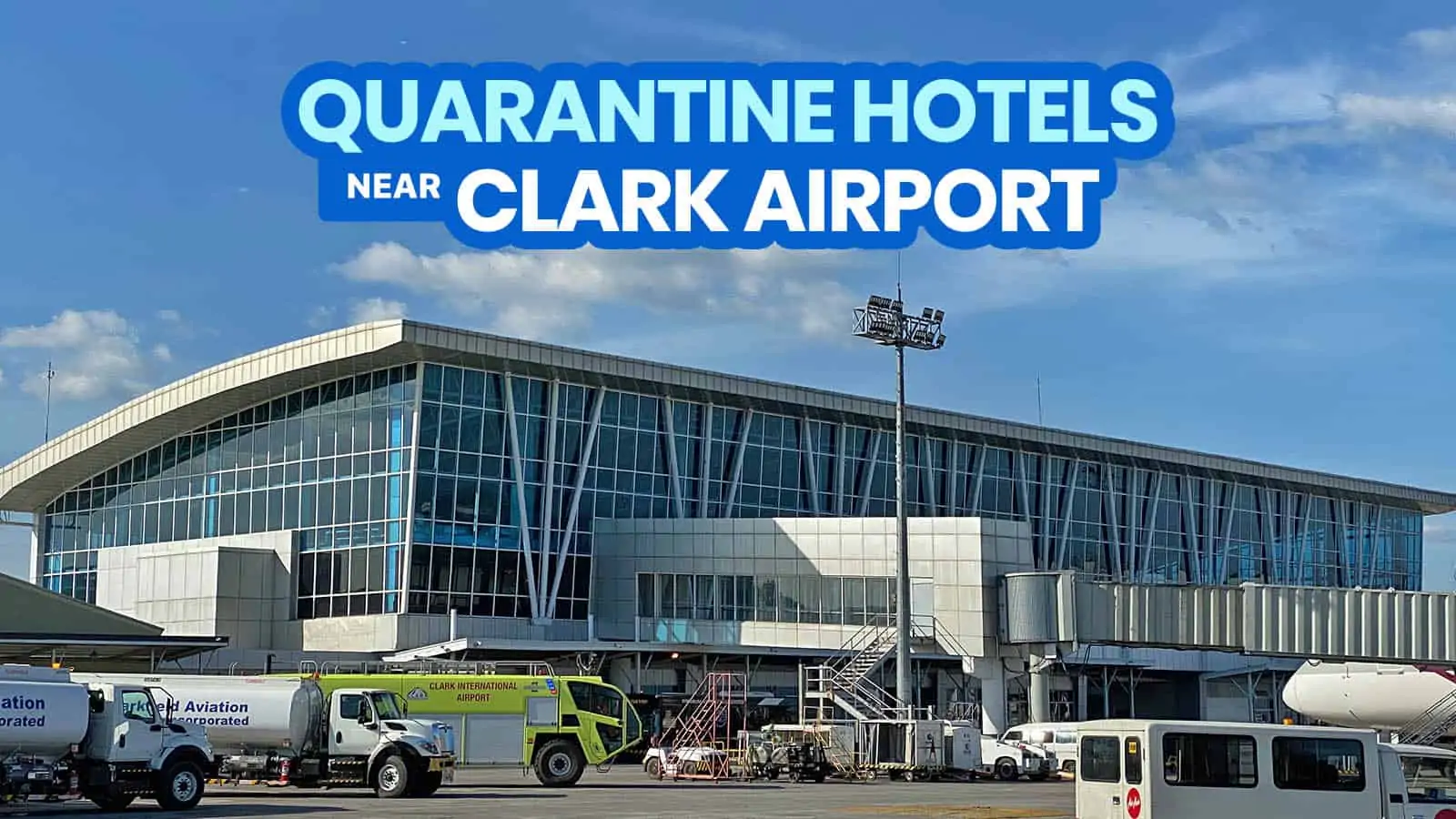 Clark机场附近的DOH-BOQ认可的隔离酒店清单
