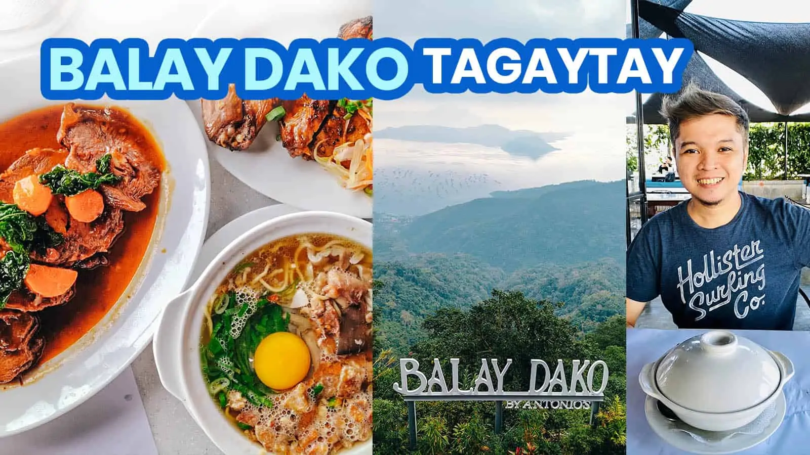 BALAY DAKO大aytay新常态旅游指南+菜单