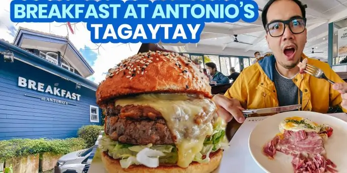 Antonio的Tagaytay早餐新的正常旅游指南和菜单