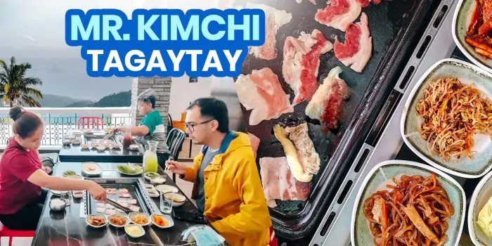 先生。Kimchi tagaytay：新的普通指南和菜单