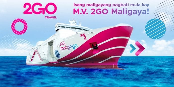 2Go推出新船:MV 2Go MALIGAYA