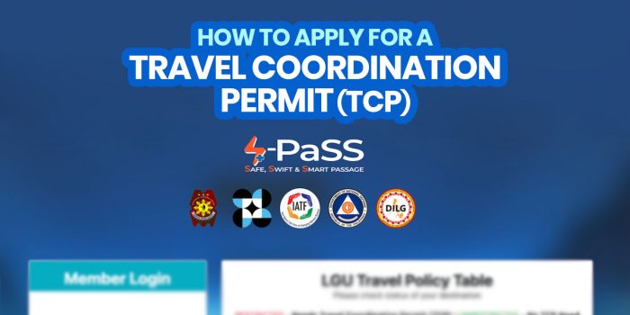 2022如何获得S-PASS旅行协调许可证（TCP）