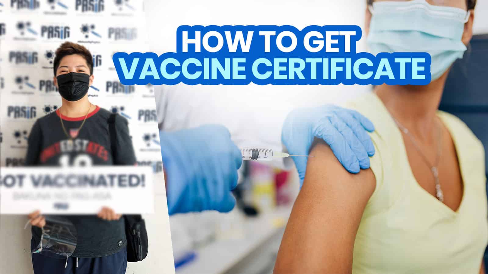 如何在网上取得疫苗证书(菲律宾人分步指南)