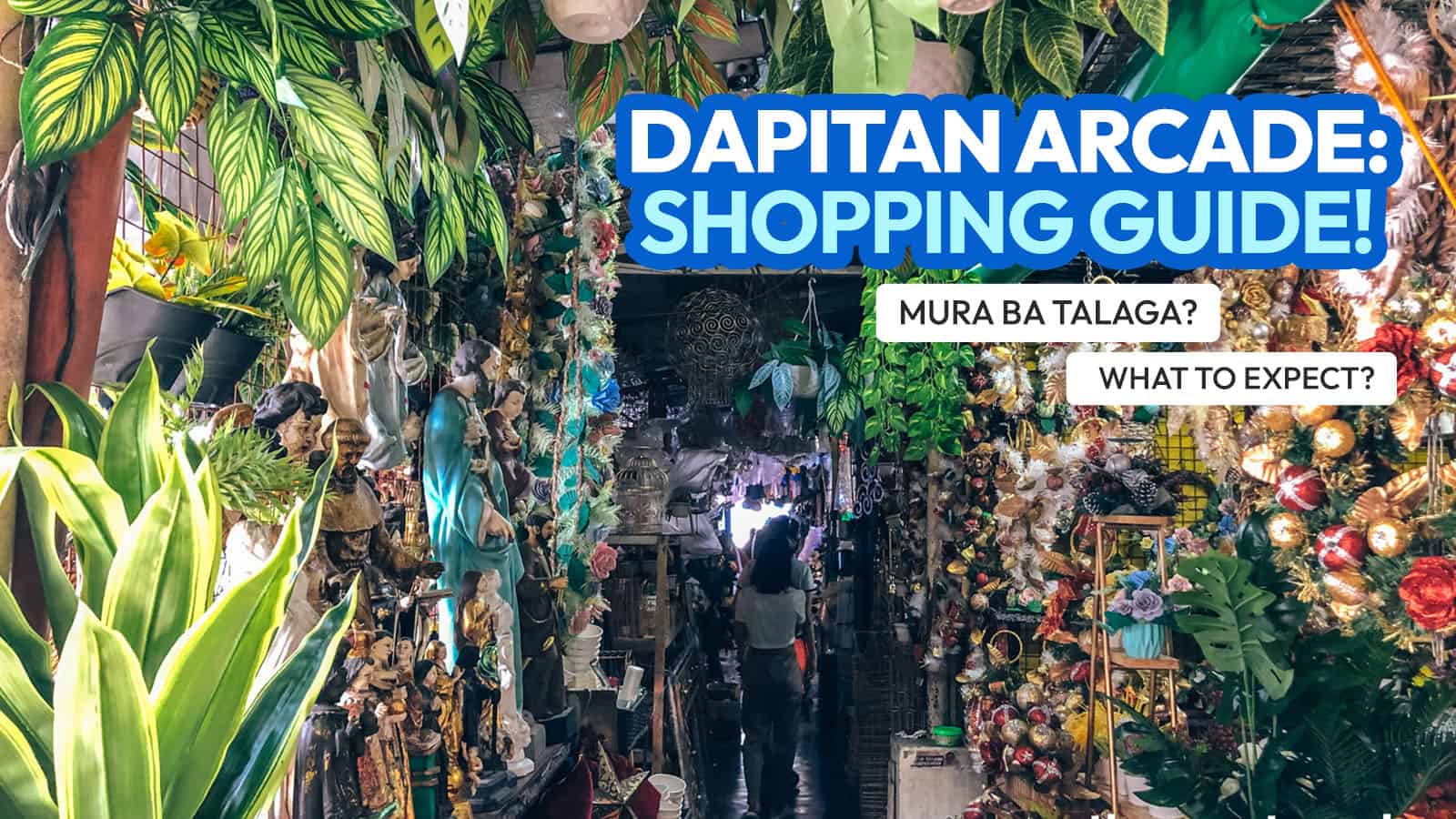 DAPITAN商场购物和旅游指南+期待什么，买什么