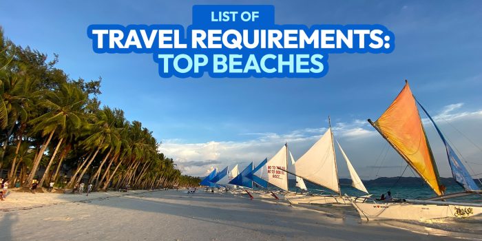 最佳海滩目的地的旅行要求清单!伟德国际app安卓版下载(长滩岛，宿雾岛，巴拉望岛等)