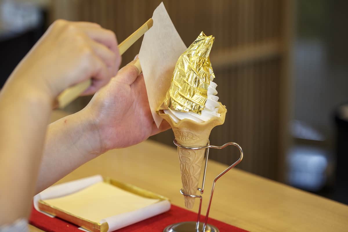 石川金叶冰淇淋