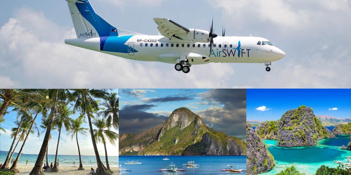 Airswift推出El Nido-Boracay和El Nido-Coron航班