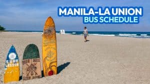2022年马尼拉到洛杉矶联合巴士时间表（Partas＆Viron Transit）
